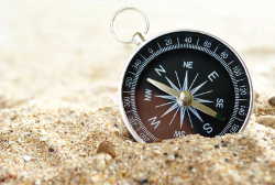 Compass in the Sand